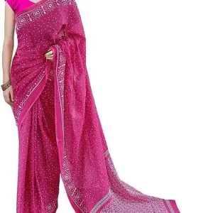 Jaipuri Block Print Saree